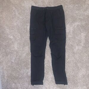 PACSUN black cargo pants slim fit